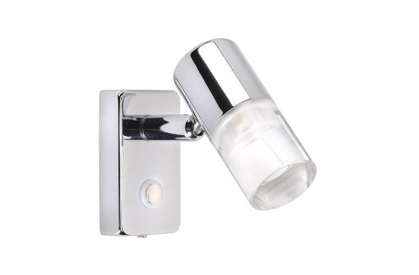 Narva 10-30V LED Chrome Reading Lamp 6000k