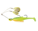 TT Lures 3/4oz Tornado+ Twin Spin Rigged Spinnerbait Lure - FIRETIGER