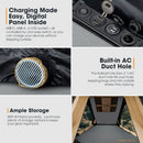 San Hima kalbarri Lite Gen 2 Rooftop Tent Hardshell Khaki With Ladder & Rack