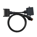 Elecbrakes A7-12 Adapter Flat 7Pin to Flat 12Pin Socket