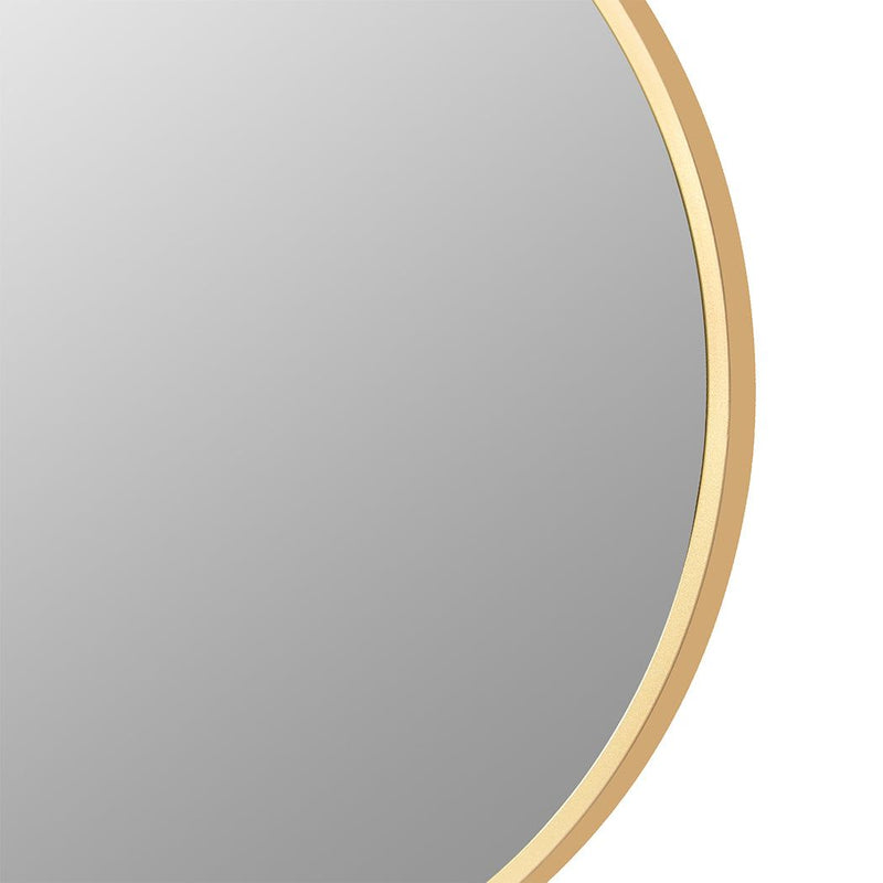 Yezi Wall Mirror Bathroom Makeup Mirrors Large Round Vanity Decor Frame 70cm