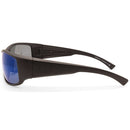 Dirty Dog Muzzle Satin Black/Grey-Blue Mirror Polarised Men's Sunglasses