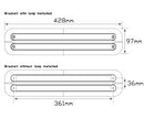 LED Autolamps 380BAR12 Stop/Tail/Indicator Blister