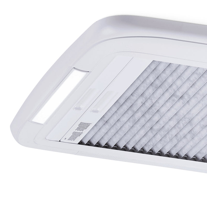 Dometic Midi Heki LED Roof Light - Push Bar Version