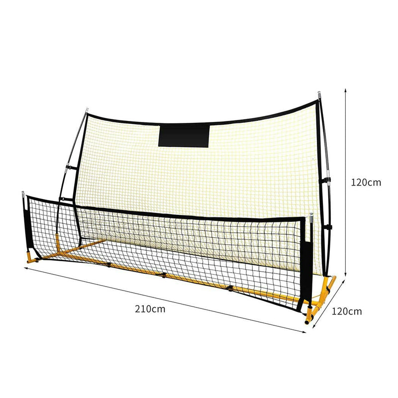 Centra Soccer Rebounder Net Portable Volley Training Outdoor Football Pass Goal