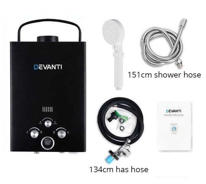 Portable Gas Shower