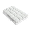 Dreamz Cloud Soft Pillowtop Mattress Topper King Single Protector 40cm Skirt