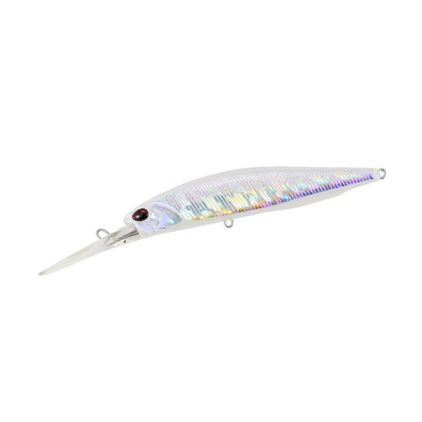 Duo 100mm Realis Jerkbait 100DR Diving Hard Body Lure - Ivory Halo