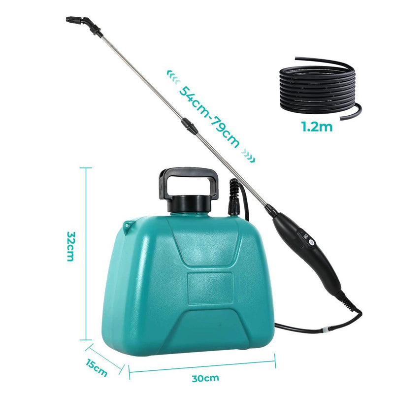 Traderight 8L Electric Sprayer Rechargeable Battery Backpack Garden Pump Spray