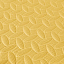 Bopeep EVA Foam Kids Play Mat Floor Kid Crawling Interlocking Home Yellow 60x60