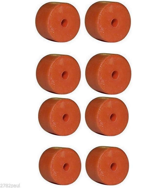 12 x Wilson S2 Orange Poly Floats - Crab Dillie Float - Bulk Twelve Pack