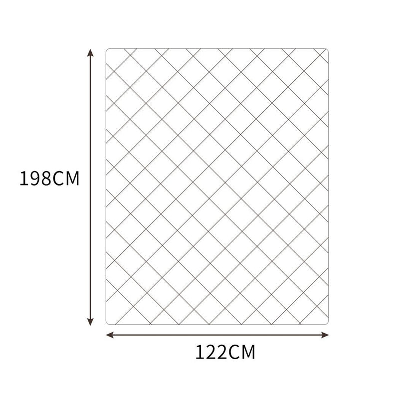 Dreamz Weighted Blanket Heavy Gravity Adults Sleeping Deep Relax Kids Adult 9kg