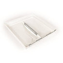 Camco 40154 Polypropylene Vent Lid - Jensen pre '94 pin, White Bilingual