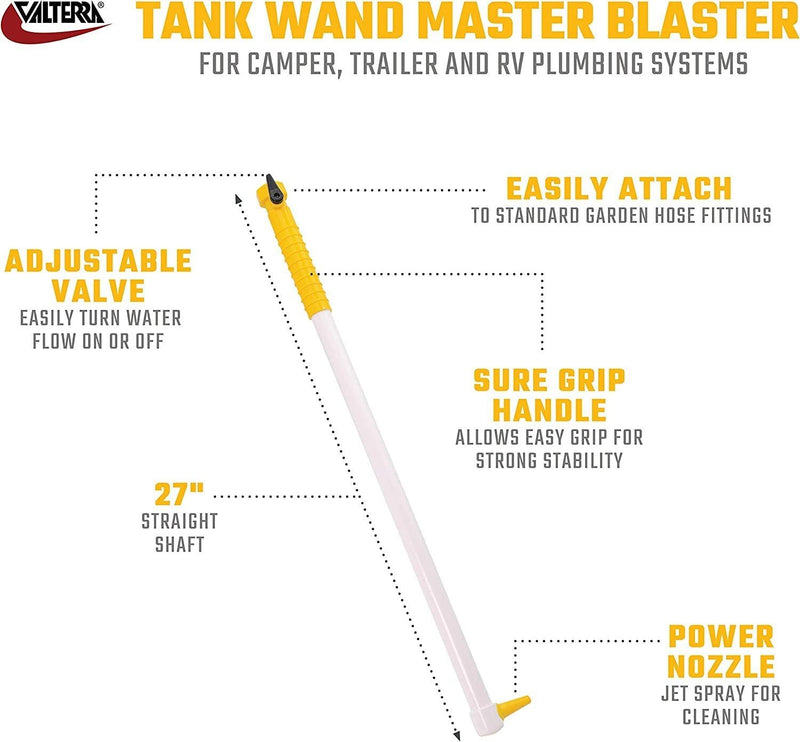 Valterra Tank Wand Master Blaster White A01-0184VP