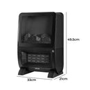 Spector Heater Electric Portable 2000W 3D Fire Fast Heating Remote Touch Timer