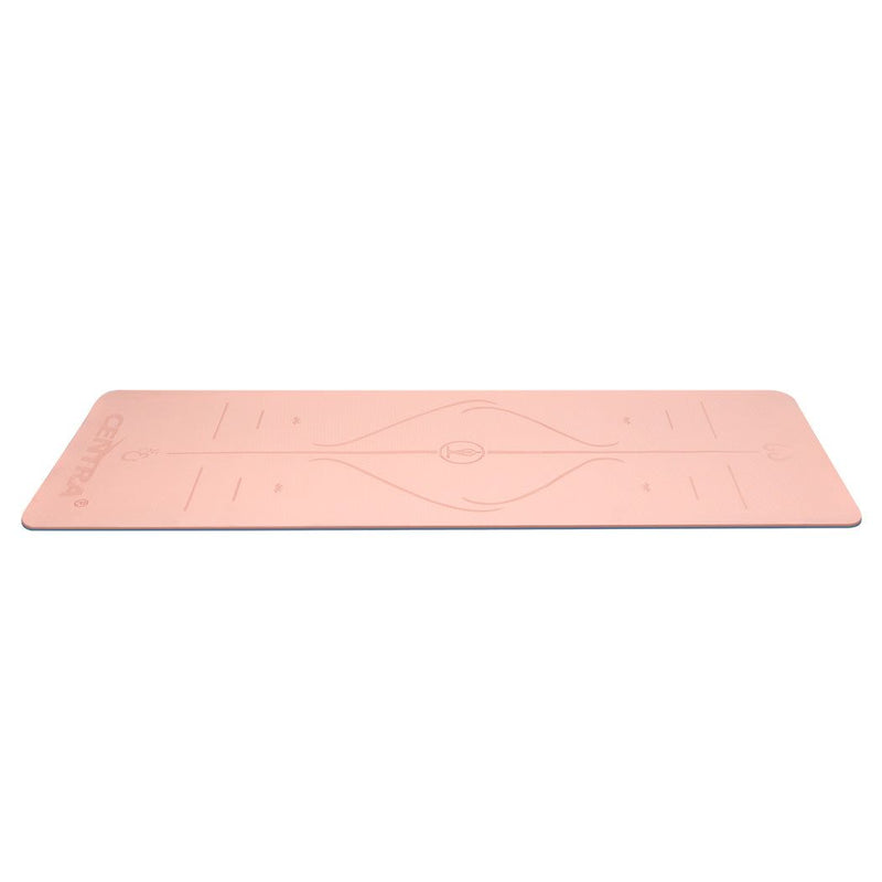 Centra Yoga Mat Non-Slip Fitness Exercise Workout Home Pilates & Floor Pink