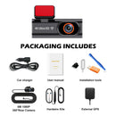 4K Dual Lens Dash Cam with Night Vision