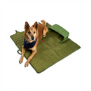 KELTY Lowdown 3-Person Couch Chair Lounge Seat Portable in Dill/Duffle