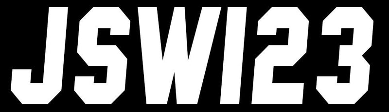 Custom Jet Ski Rego Stickers - 100mm