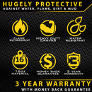 Nissan Navara Series 1 & 2 Heavy Duty XP7 Canvas Rear Row Seat Covers (Available)