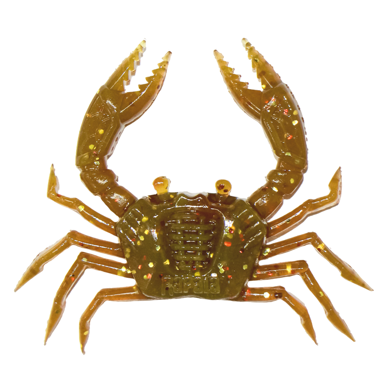 Rapala Crush City 6 Pack of 1.5 Inch Trickster Soft Plastic Lures