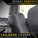 Isuzu MU-X RJ Premium Neoprene 2x Front Seat Covers