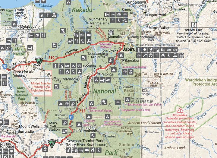 HEMA Maps -Top End and Gulf Map