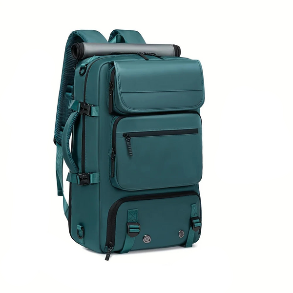 Fashionable 3-in-1 Travel Backpack Handbag Blue
