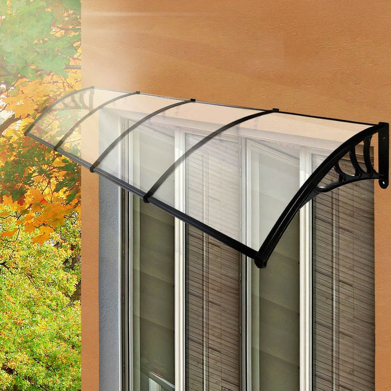 Mountview Window Door Awning Outdoor Canopy UV Patio Rain Cover DIY 1m X 4m