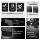 D-Flector Camper Centre Cut-Out Stone Guard 1800mm - Angled (High-Strength Performance Steel)