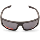 Dirty Dog Sharky Satin Black/Grey Polarised Men's Sports Sunglasses