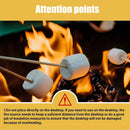 Smokeless Stainless Steel Camping Stove Mini Fire Pit Silver