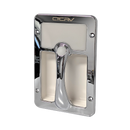 COAST RV - Replacement CAMEC Style 12V Grab Handle Entry Light | Amber & White - Chrome