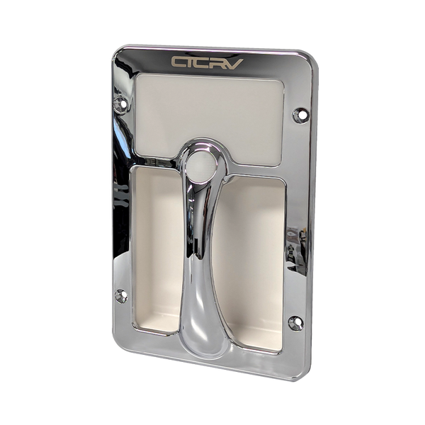 COAST RV - Replacement CAMEC Style 12V Grab Handle Entry Light | Amber & White - Chrome