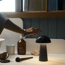 Kreafunk Bello Lamp, Portable And Rechargeable - Black Wood