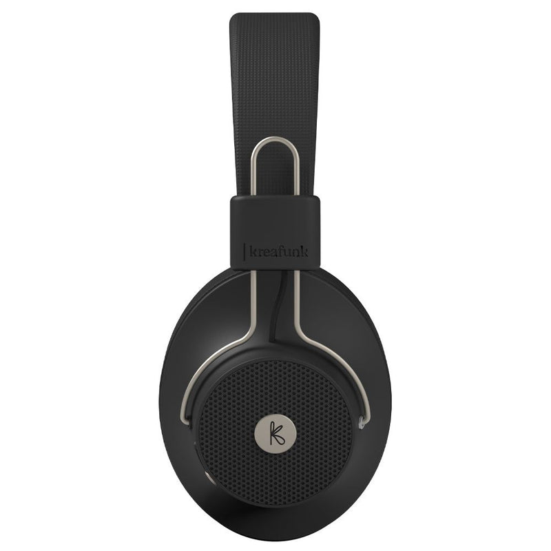 Kreafunk Abeat Qi Bluetooth Headphones W/ Anc - Black