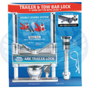 Ark Premium Trailer Coupling and Tow Bar Hitch Lock ATL155