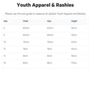 Jetpilot Boys/Youth UPF50+ Long Sleeve Lycra Pull-Over Rashie (Blue)