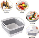 10x Collapsible Foldable Strainer Bulk Pack - Fruit/Veggies Washing Storage Basket