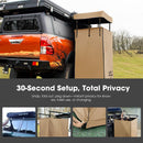 SAN HIMA Camping Shower Tent Ensuite Change Room Awning Fold-Out Instant