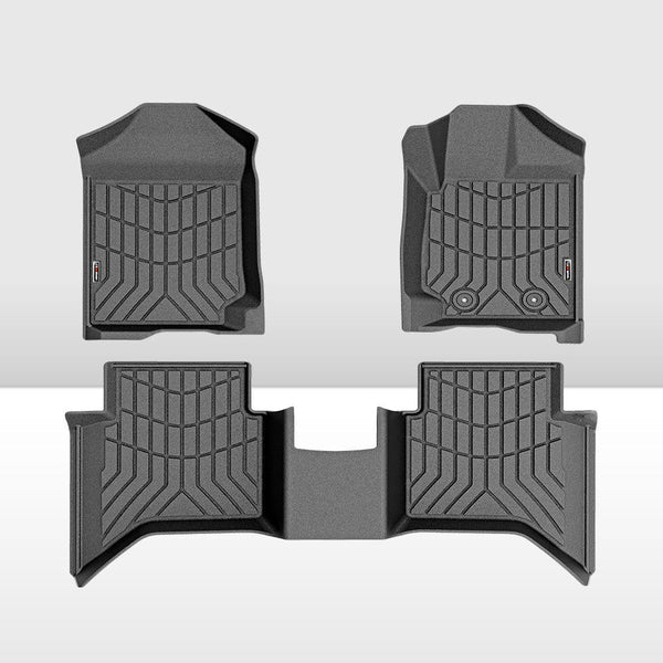 KIWI MASTER 3D TPE Car Floor Mat for Ford Ranger Wildtrak Raptor 2011-MY2022 PX PX2
