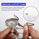 Camping Gas Mini Backpack Stove Silver