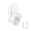 Thetford C263S Cassette Toilet With Swivel Plastic Bowl White Door
