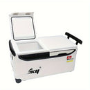 Insulated Outdoor Cooler with Wheels & Locks