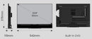 SPHERE S9, 24" TV with SOUNDBAR & DVD, SMART-Stick & Stand