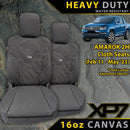 Volkswagen Amarok 2H (Cloth Seats) Heavy Duty XP7 Canvas 2x Front Seat Covers (Available)