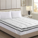 Dreamz Pillowtop Mattress Topper Mat Luxury Bedding Pad Protector King Single