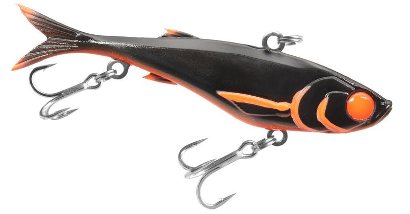 TT Lures Quake Slim 95mm Soft Vibe Fishing Lure Rigged with 4X Strong Trebles