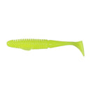 6 Pack of 3.5In Duo Realis BooStar Wake Soft Plastic Swimbaits - Solid Yellow UV