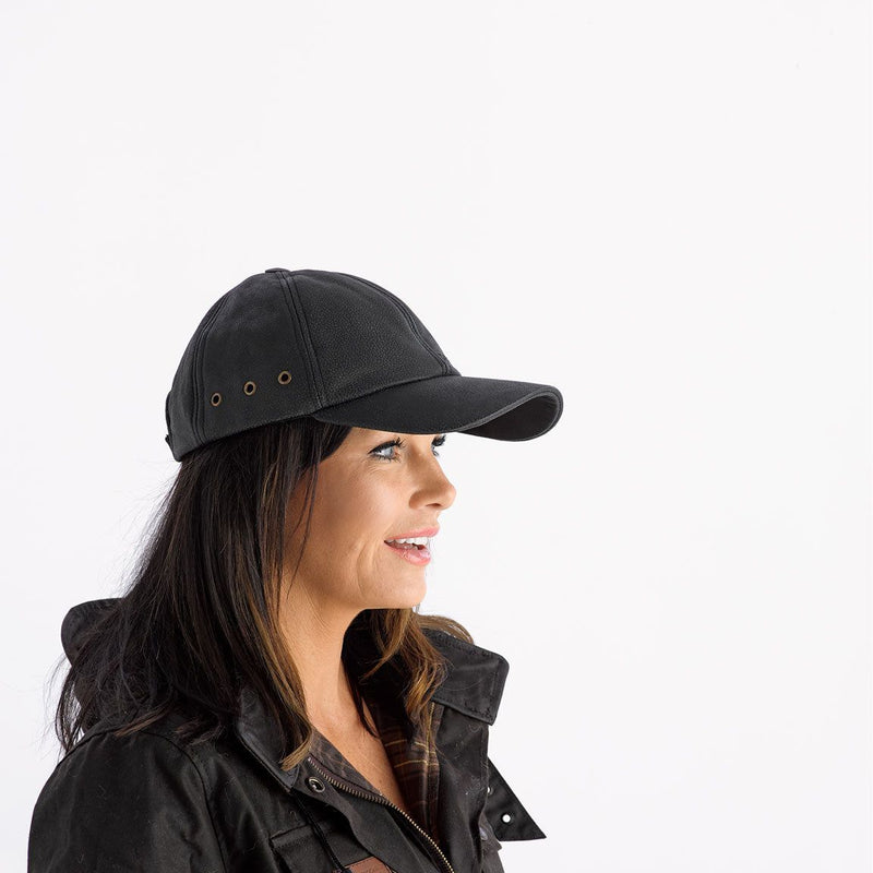 Didgeridoonas Black Buffalo Leather Unisex Baseball Cap